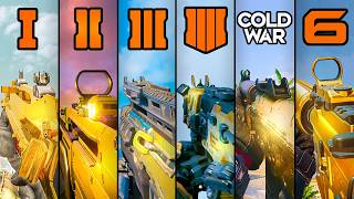 Unlocking Gold Camo in EVERY CoD Black Ops [upl. by Ailegnave]