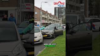 Ongeval op Planetenweg Drie Autos Betrokken [upl. by Cheffetz]