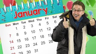 January  Calendar Song for Kids  Jack Hartmann [upl. by Lorollas]