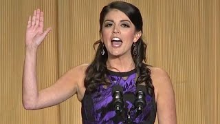 Cecily Strong at the 2015 White House Correspondents Dinner [upl. by Nuahsed]