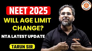 😱NEET 2025 WILL AGE LIMIT CHANGE  NTA COMMITTEE REPORT RELEASED  NTA LATEST UPDATE  BY TARUN SIR [upl. by Flanigan15]