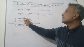 Hydroxides reactions with acidsAs baseAs amphoteric natureEnglishUrduTutorkhan [upl. by Abraham]