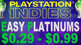 14 Easy Platinum Games under 1  PSN Deals amp Offers Games  Playstation Indies Sale 2022 [upl. by Mohun]