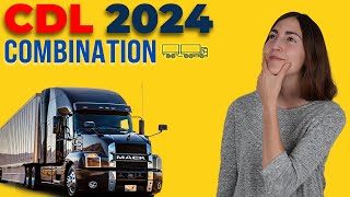 CDL Combination Test 2024 60 Questions with Explained Answers [upl. by Fausta]