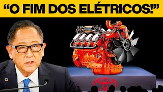 CEO da Toyota quotEste novo motor destruirá toda a indústria dos carros elétricosquot [upl. by Revart623]