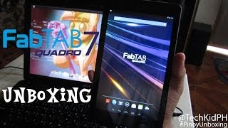 FabTAB Quadro 7 Unboxing [upl. by Sirraf573]