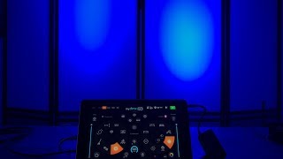 Light Rider  ADJ mydmx GO with external Interfaces [upl. by Emoryt]