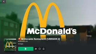 The Roblox McDonald’s Staff Experience [upl. by Wilden499]