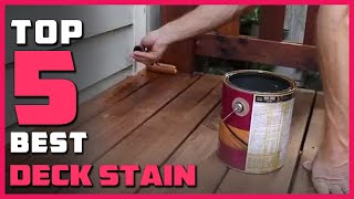 Best Deck Stain in 2024  Top 5 Deck Stains and Sealer Review [upl. by Calan229]