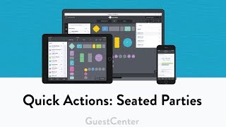 Quick Actions for Seated Parties [upl. by Rukna778]