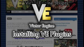 VE  Installing VE Plugins [upl. by Suilmann924]