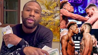 “If Loma is OLD then I’m OLD Too Loma BEATS Haney”— Floyd Mayweather amp Champs Predictions for Devin [upl. by Sicnarf]