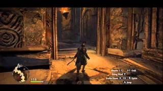 Dragons Dogma Everfall Tentacle creature  how to beat him [upl. by Cullen422]