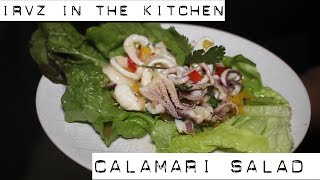 How to make a quick and easy Calamari Salad [upl. by Henleigh448]