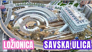 UREĐENJE TRGA ISPRED LOŽIONICE SAVSKA ULICA U NOVOM RUHU [upl. by Dominica409]