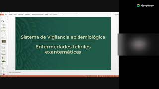 12 04 22 20Vigilancia Epidemiológica y abordaje clínico del Sarampión en el 2do nivel de atención [upl. by Atiuqehc]