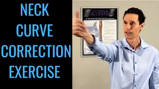 Neck Curve Correction Exercise  Cervical Curve Restoration by Chiropractor in Toronto Dr Mackay [upl. by Pail505]