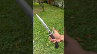 making a knife from an old file RandomTools [upl. by Erickson]