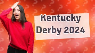 What date is the Kentucky Derby 2024 [upl. by Aihsela]