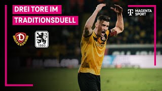 SG Dynamo Dresden – TSV 1860 München Highlights mit LiveKommentar  3 Liga  MAGENTA SPORT [upl. by Auroora]