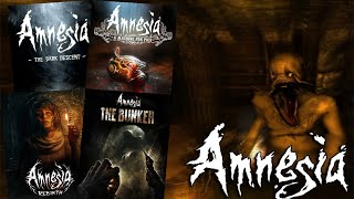 Ranking EVERY Amnesia Game From WORST TO BEST Top 4 Including The Bunker [upl. by Corrina168]