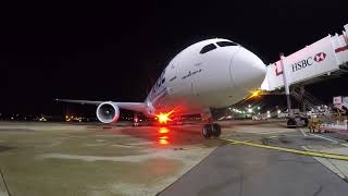 Ramp Agent POV 787 Dreamliner offload [upl. by Alyak402]