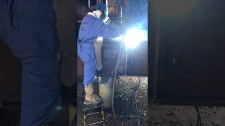 Fcaw welding in offshore structure platform inspector [upl. by Vil377]