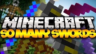 Minecraft SO MANY SWORDS Swords Crossbows amp MORE  Mod Showcase [upl. by Koorb213]