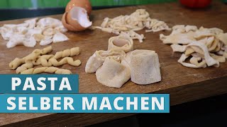 Pasta selber machen ohne Maschine [upl. by Camus]