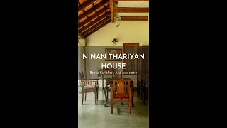 Ninan Thariyan House Designed by Benny Kuriakose and Associates shorts [upl. by Nagam]