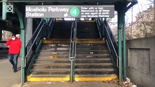 Touring the Moshulu Parkway Subway Station 4 [upl. by Sherill993]