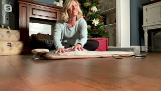 HoMedics Air Compression Back Stretching Mat on QVC [upl. by Cartie]