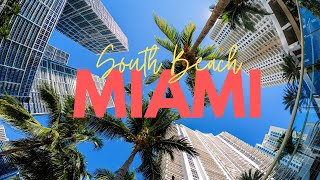 Miami South Beach Drone in Fast Motion dronevideo [upl. by Pozzy]