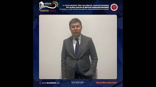 TKRCD2023  Prof Dr Emre Balık [upl. by Gnuhn]