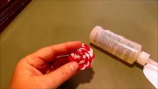 Rick Rack Rose  Flower Tutorial [upl. by Alethea231]