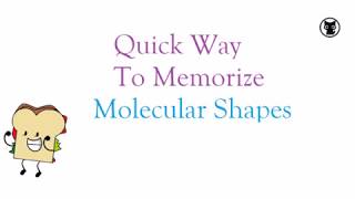 Easy Way to memorize Molecular Shapes [upl. by Ahsat397]