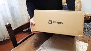 PIMAX 8K PLUS UNBOXING ITA  visore VR [upl. by Ynolem]