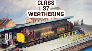 Class 37 Weathering amp Paint Chipping [upl. by Jelks258]