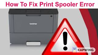 How To Fix Print Spooler Error  Printer Spooler Problem [upl. by Amlas]