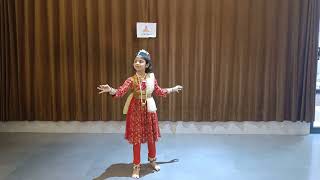 J12499  Rhea Amar Rane  Classical Dance  Below 12 years Jhankriti2024 [upl. by Atinrehs105]