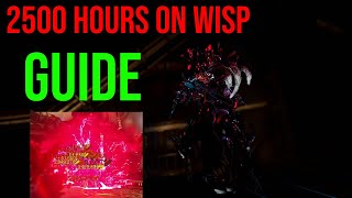 2500 Hours of Wisp Prime in One Video The Ultimate Wisp Guide Warframe [upl. by Saunderson]