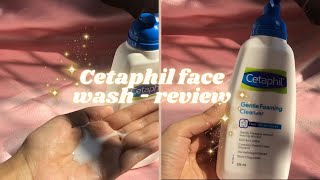 Cetaphil Foaming Cleanser Review Gentle Effective and Affordable  Skincare Review [upl. by Oryaj]