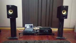 Bowers amp Wilkins DM 685 S2 amp Marantz PM7005 [upl. by Lilyan]