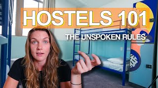 WATCH THIS before you stay in a HOSTEL for the first time  Tips for beginners [upl. by Elleined]