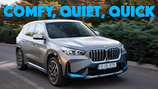 2023 BMW iX1 xDrive 30 Review  Fancy Small Electric Crossover [upl. by Julianne344]