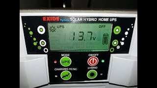 Exide 850 VA Hybrid inverter Exide GEL MAGIC 150AH battery review DO NOT BUY GELMAGIC BATTERY [upl. by Elagibba]