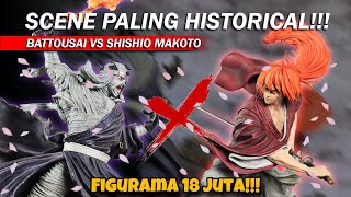 UNBOXING STATUE KENSHIN SAMURAI X VS SHISHIO FINAL BATTLE by FIGURAMA EXC ANNIVERSARY KE 25 THN [upl. by Feirahs421]