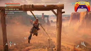 Parts Wrangling Trial  Tie Down Tramplers using the Ropecaster  Horizon Zero Dawn Remastered [upl. by Russi405]