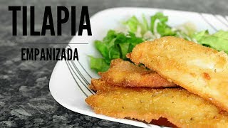 RECETA TILAPIA EMPANIZADO  FÁCIL Y RICO  SUSANA ORTIZ [upl. by Natehc]