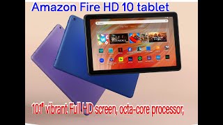 amazon fire hd 10 tablet review  amazon fire hd 10 tablet 7th generation  amazon fire 10 [upl. by Sibylla]